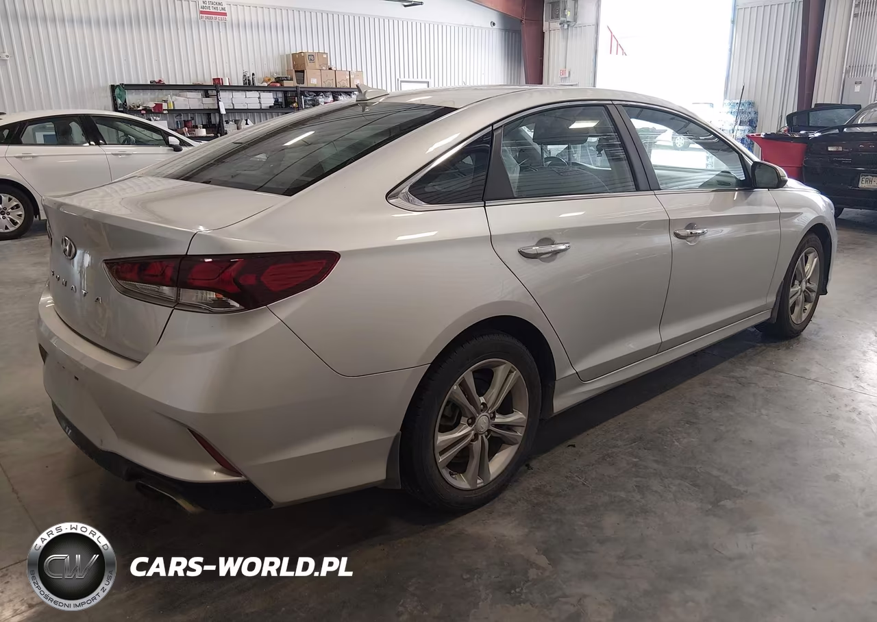 2019 Hyundai Sonata Sel VIN:5NPE34AF7KH743414 - 4