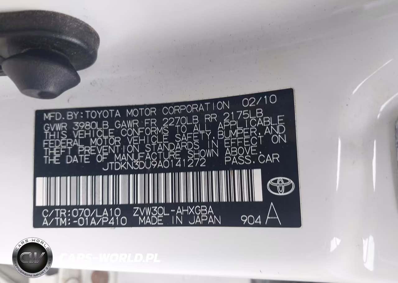 2010 Toyota Prius V VIN:JTDKN3DU9A0141272 - 9