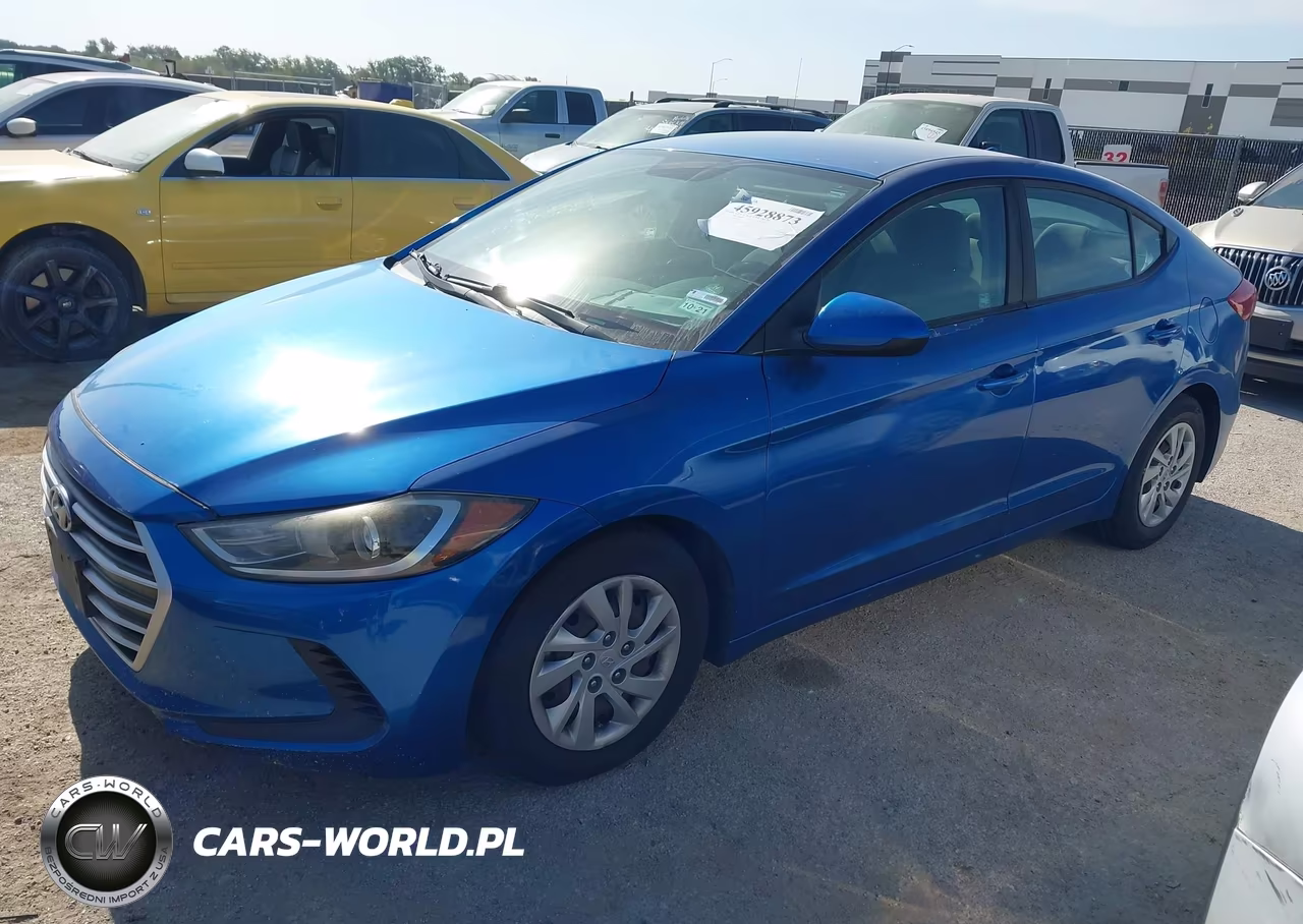 2017 Hyundai Elantra Se VIN:5NPD74LFXHH185807 - 2