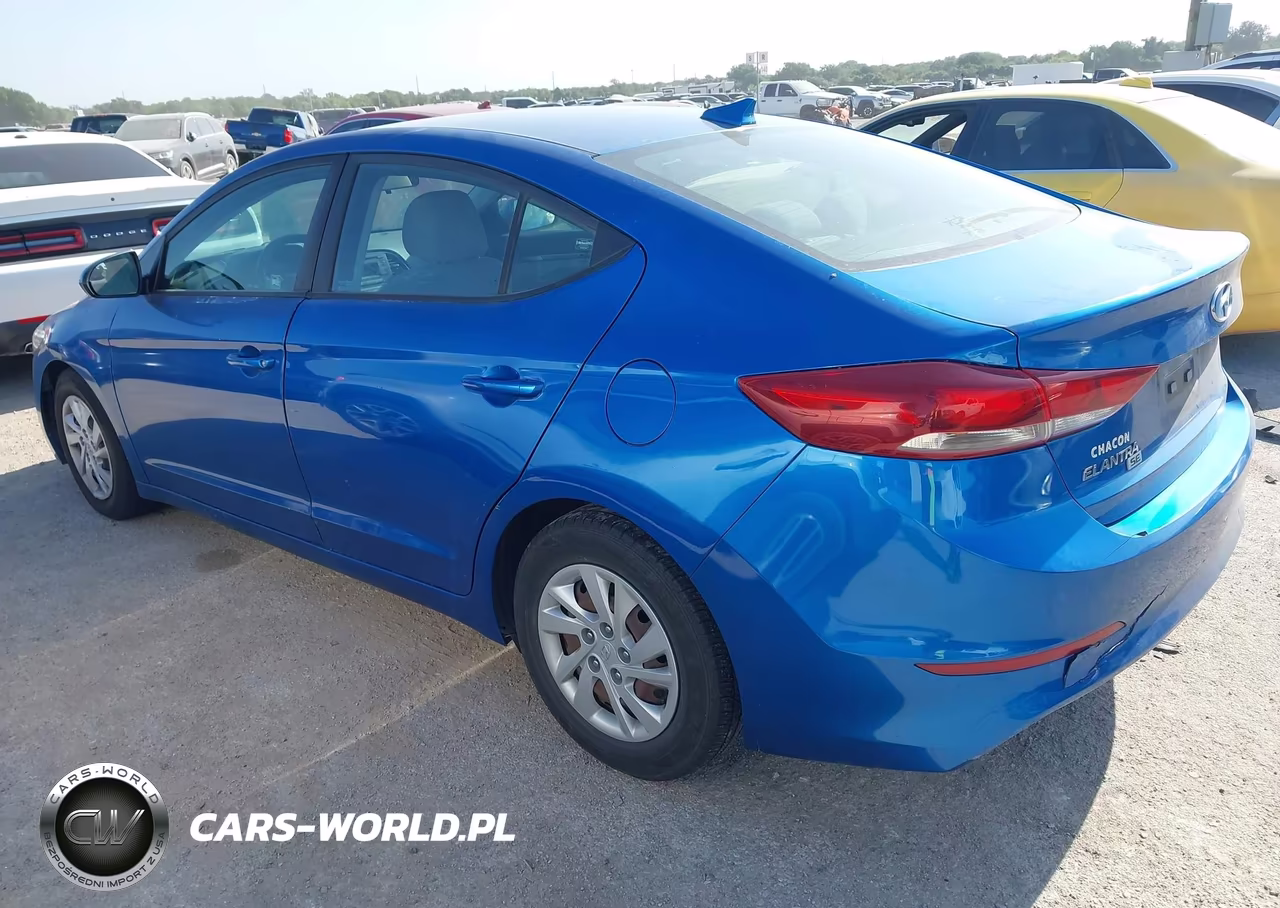 2017 Hyundai Elantra Se VIN:5NPD74LFXHH185807 - 3