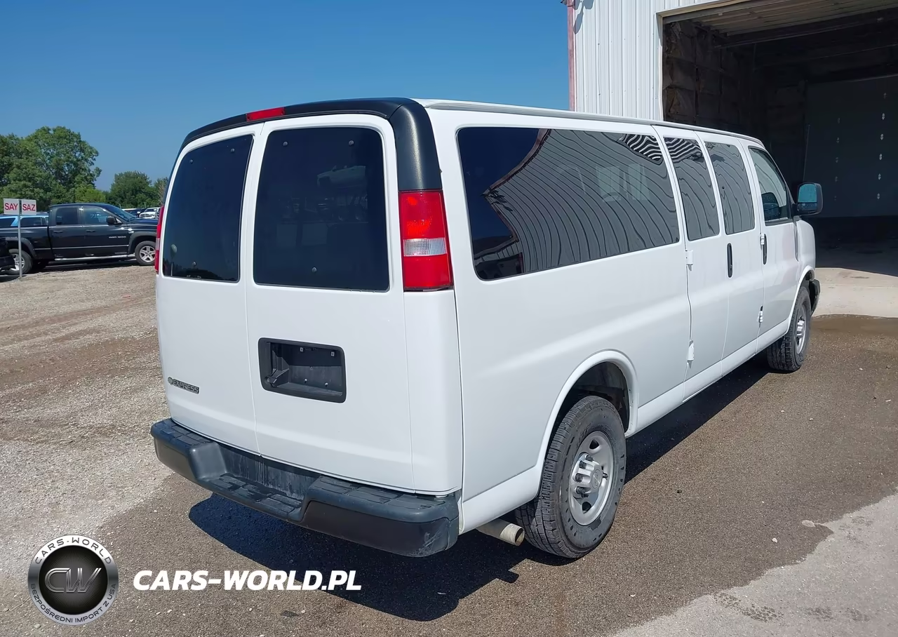 2021 Chevrolet Express Passenger Rwd 3500 Extended Wheelbase Ls VIN:1GAZGNFP9M1153117 - 4