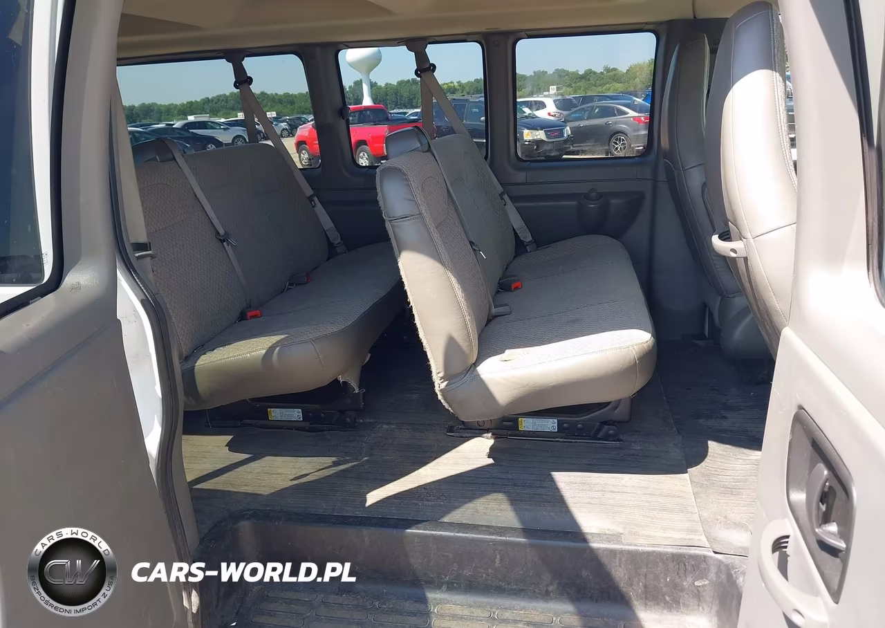 2021 Chevrolet Express Passenger Rwd 3500 Extended Wheelbase Ls VIN:1GAZGNFP9M1153117 - 8