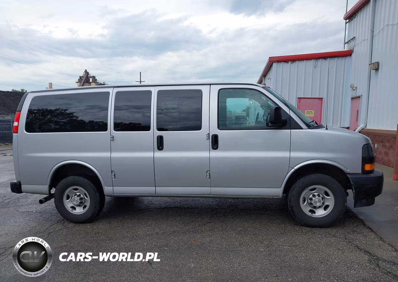 2024 Chevrolet Express Passenger Rwd 2500 Regular Wheelbase Ls VIN:1GAWGEFP7R1158116 - 18