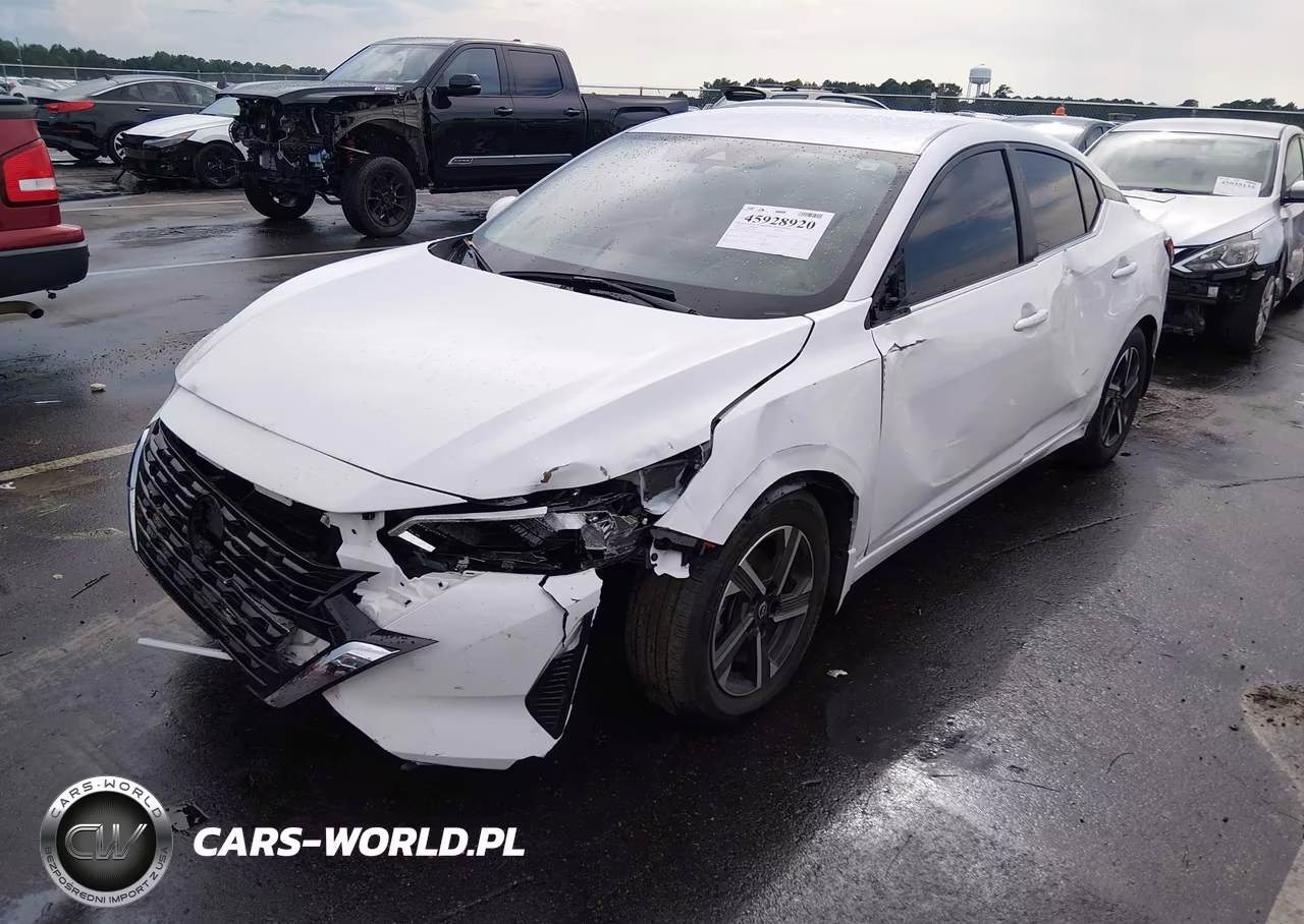 2025 Nissan Sentra Sv VIN:3N1AB8CV5SY395521 - 2