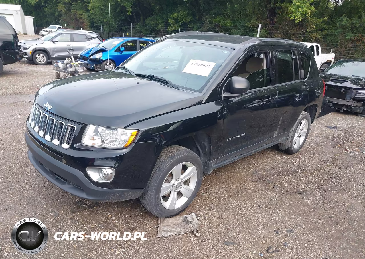 2013 Jeep Compass Latitude VIN:1C4NJDEB1DD101454 - 2