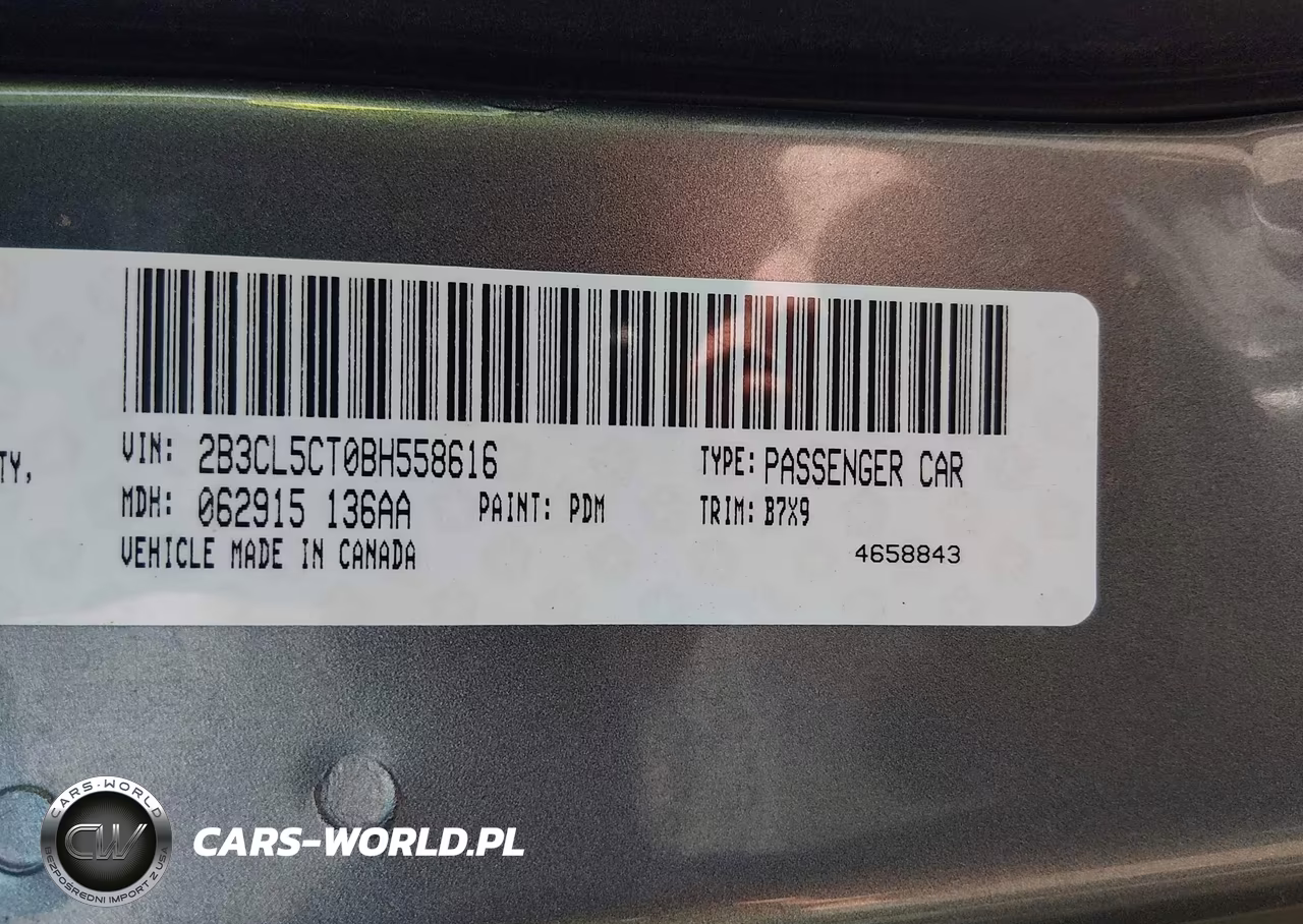 2011 Dodge Charger R-T VIN:2B3CL5CT0BH558616 - 9