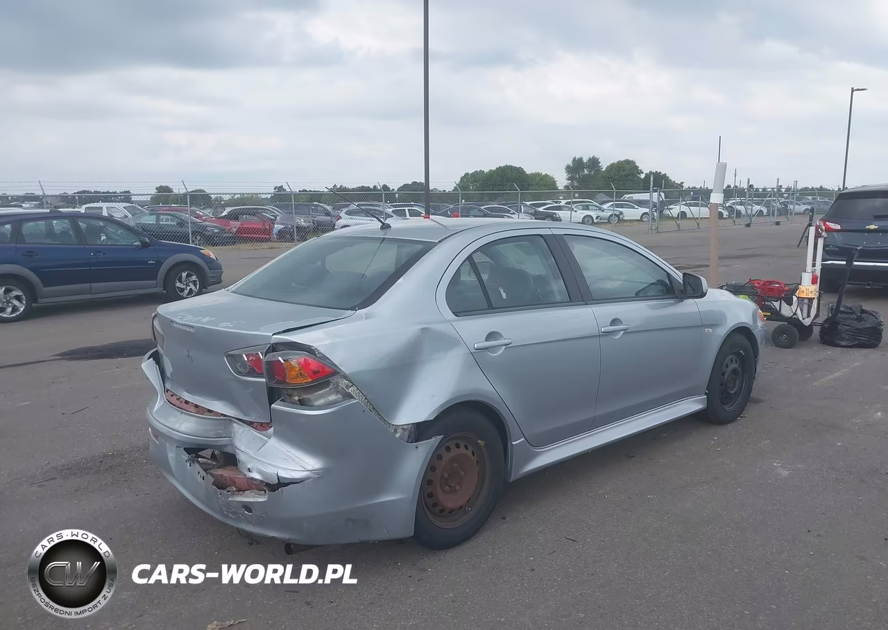 2011 Mitsubishi Lancer Es VIN:JA32U2FU4BU041521 - 4