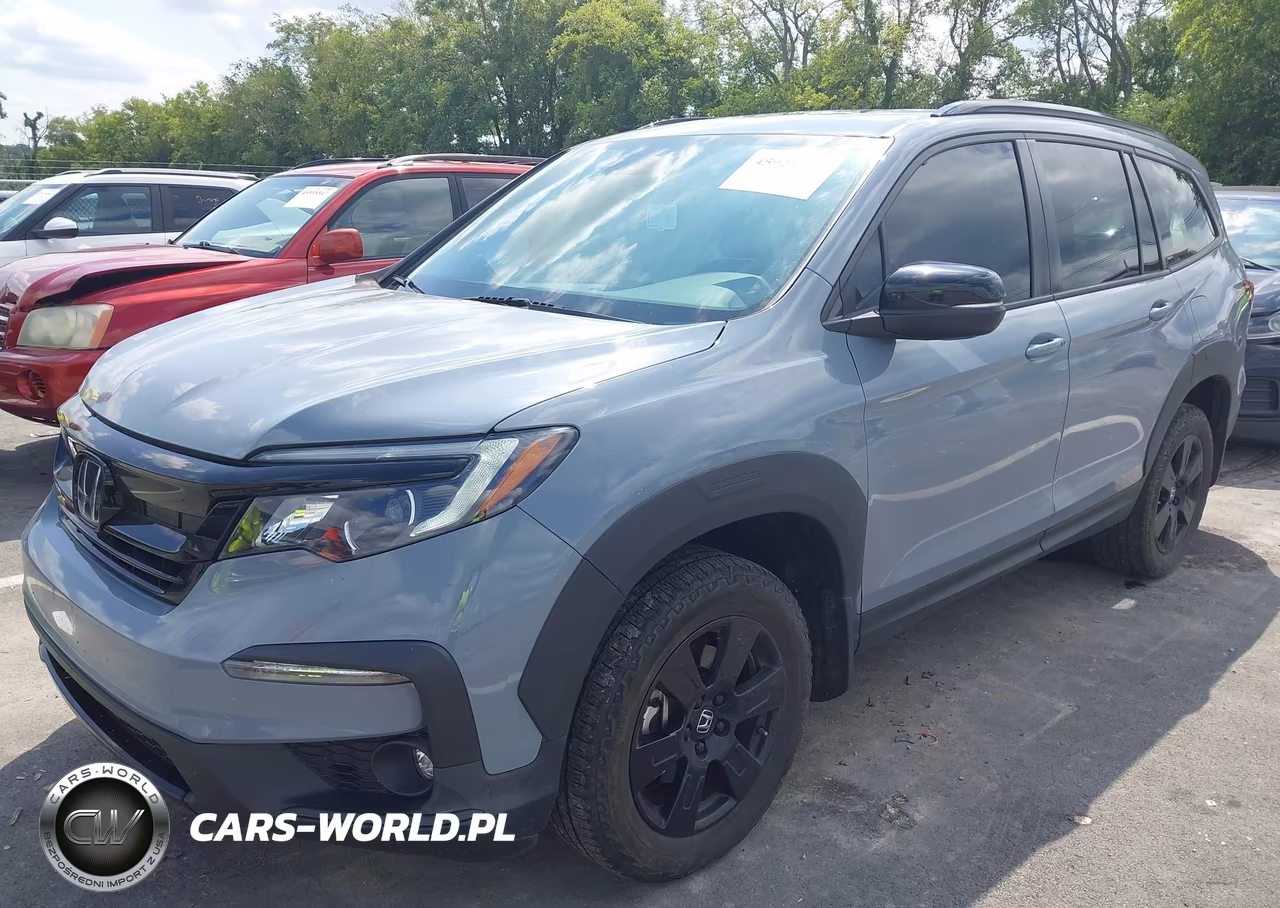 2022 Honda Pilot Awd Trailsport VIN:5FNYF6H83NB093717 - 2