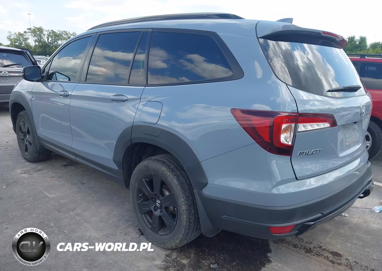 2022 Honda Pilot Awd Trailsport VIN:5FNYF6H83NB093717 - 3