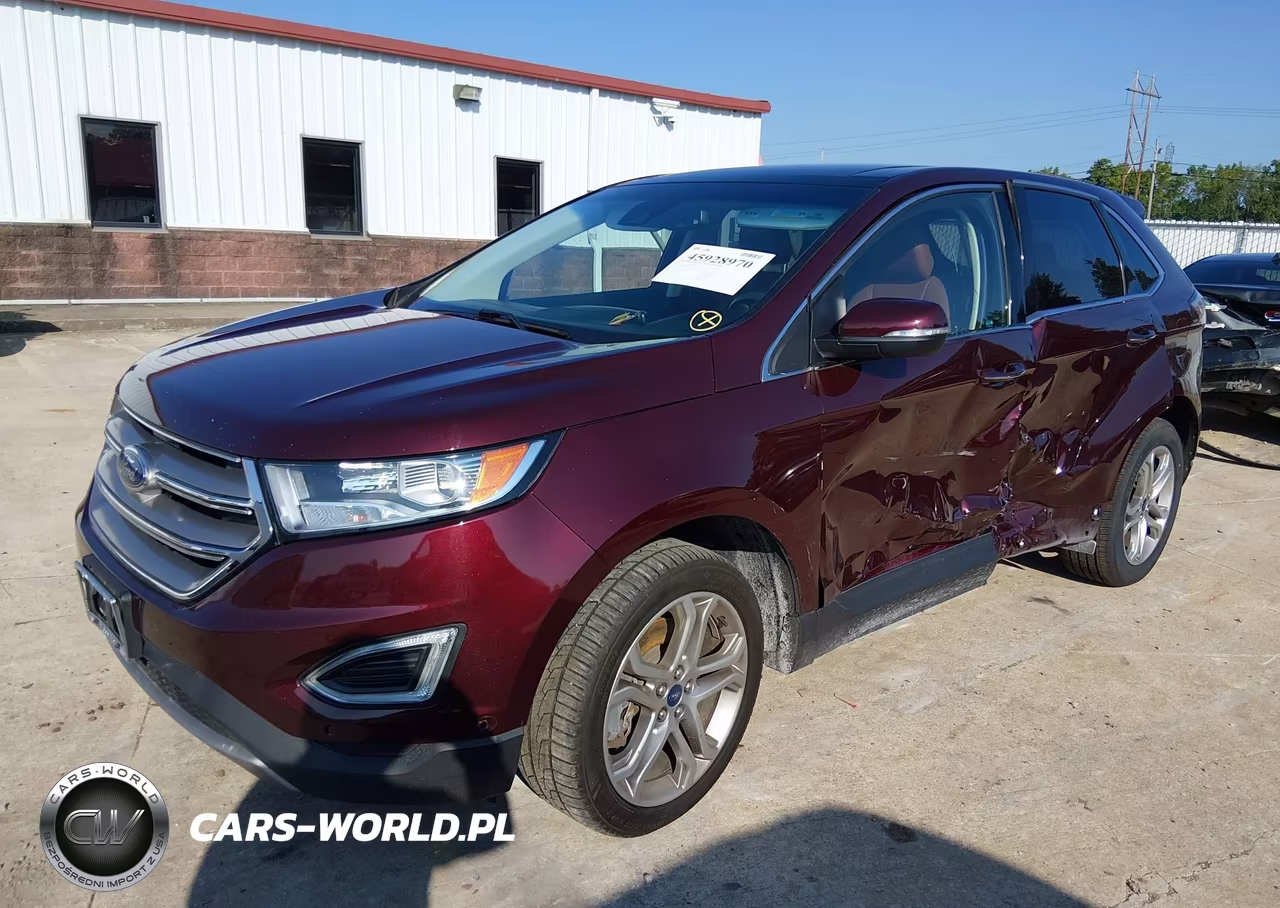 2017 Ford Edge Titanium VIN:2FMPK4K8XHBC69888 - 2