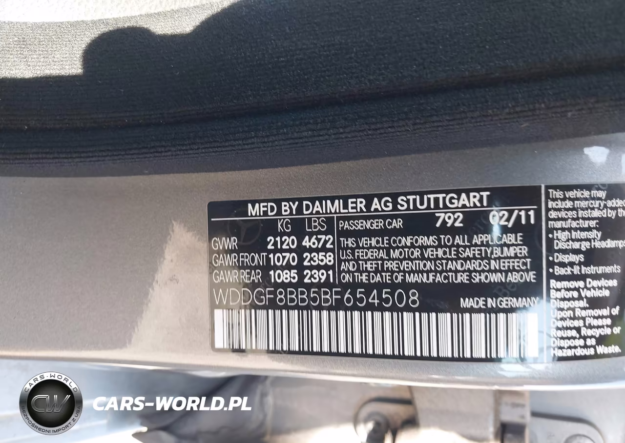 2011 Mercedes-Benz C 300 Sport 4Matic VIN:WDDGF8BB5BF654508 - 9