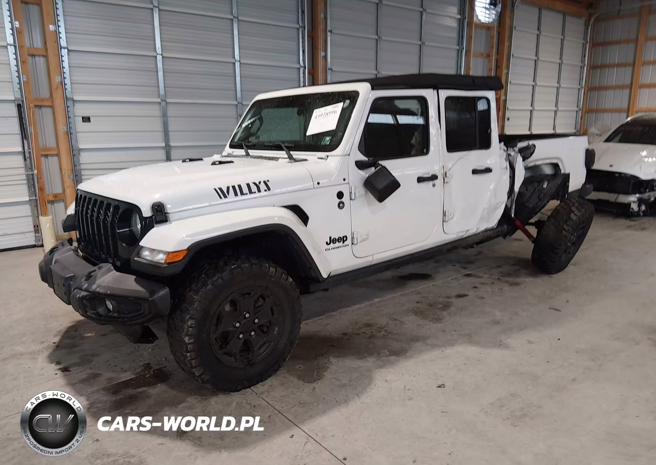 2021 Jeep Gladiator Willys 4X4 VIN:1C6JJTAM6ML542557 - 2