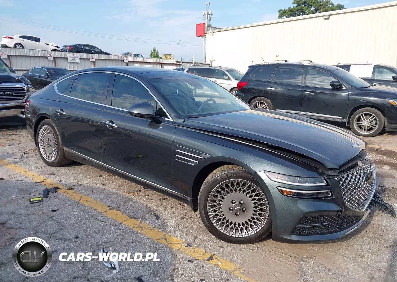 2022 Genesis G80 2.5T Rwd VIN:KMTGB4SC6NU092367 - 1