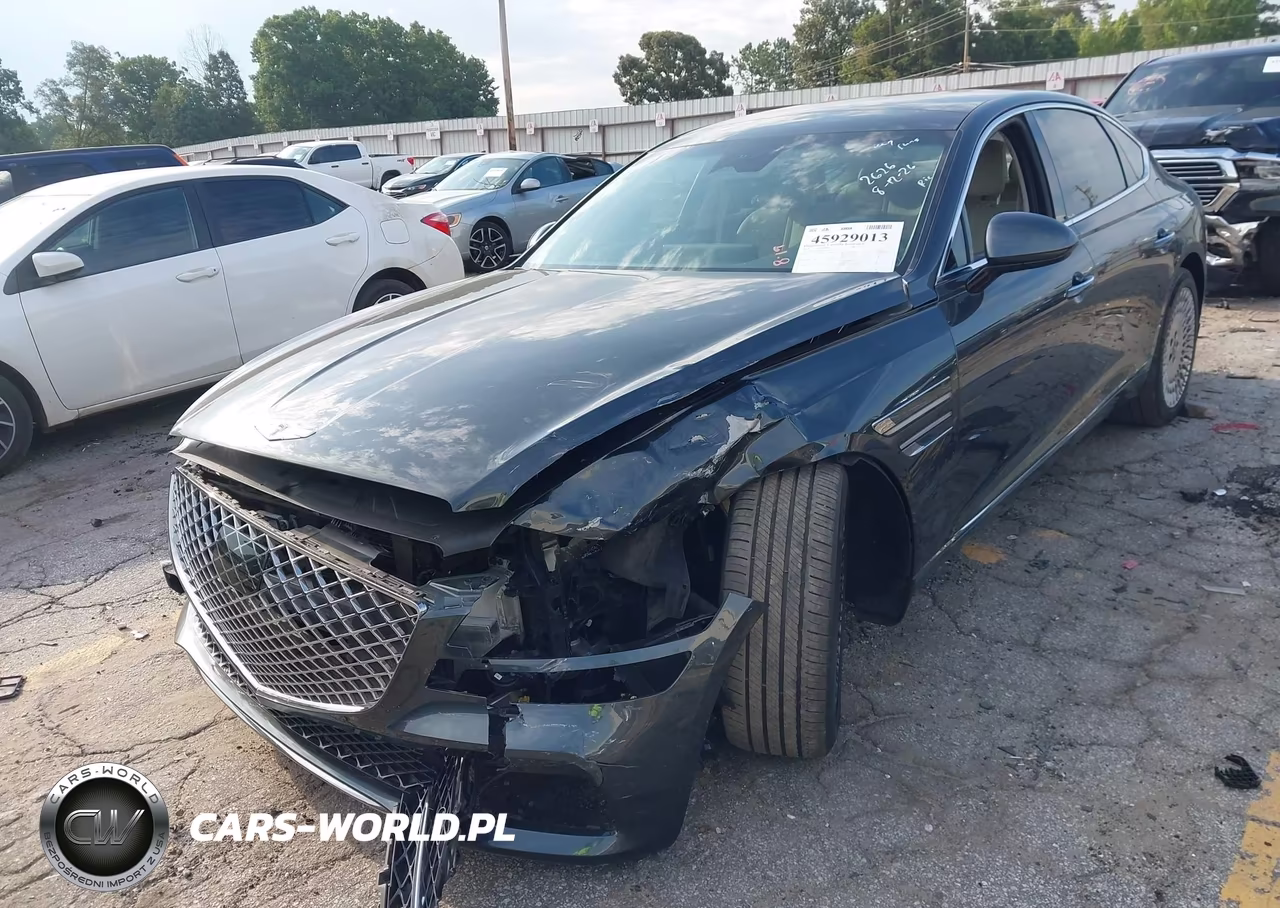 2022 Genesis G80 2.5T Rwd VIN:KMTGB4SC6NU092367 - 2