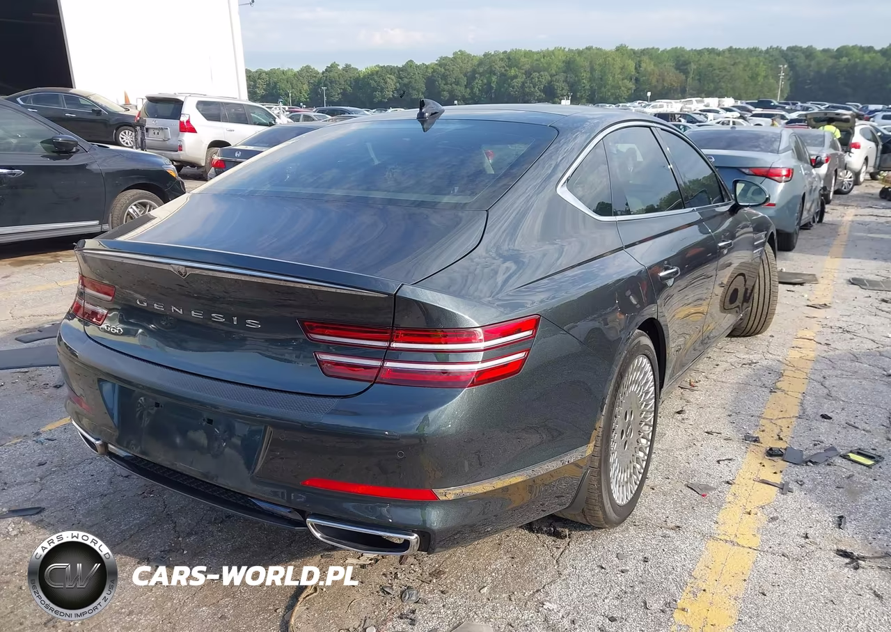 2022 Genesis G80 2.5T Rwd VIN:KMTGB4SC6NU092367 - 4