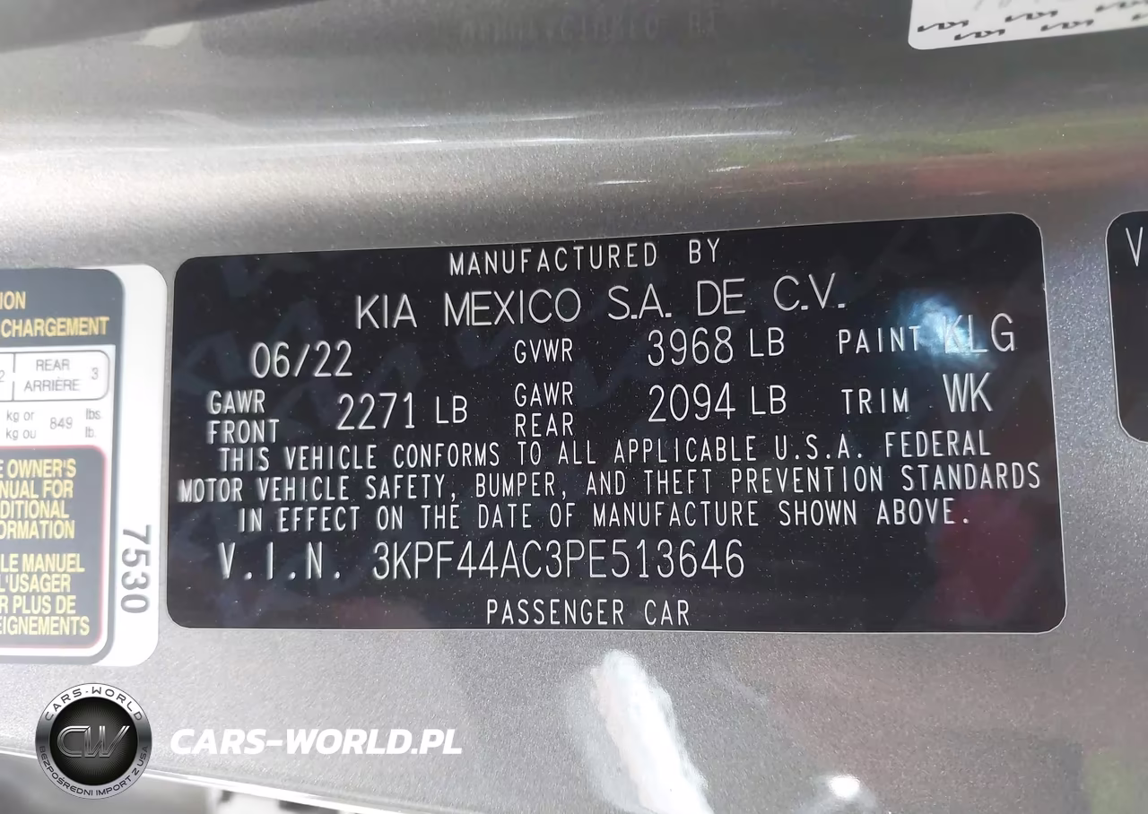 2023 Kia Forte Gt VIN:3KPF44AC3PE513646 - 9