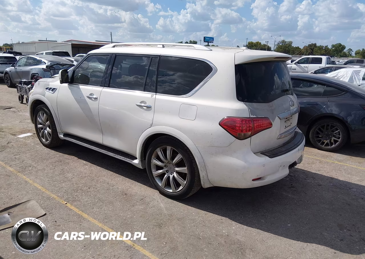 2013 Infiniti Qx56 VIN:JN8AZ2ND8D9730164 - 3