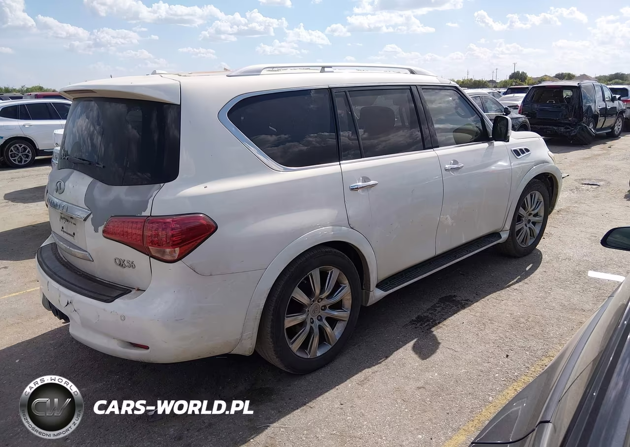 2013 Infiniti Qx56 VIN:JN8AZ2ND8D9730164 - 4