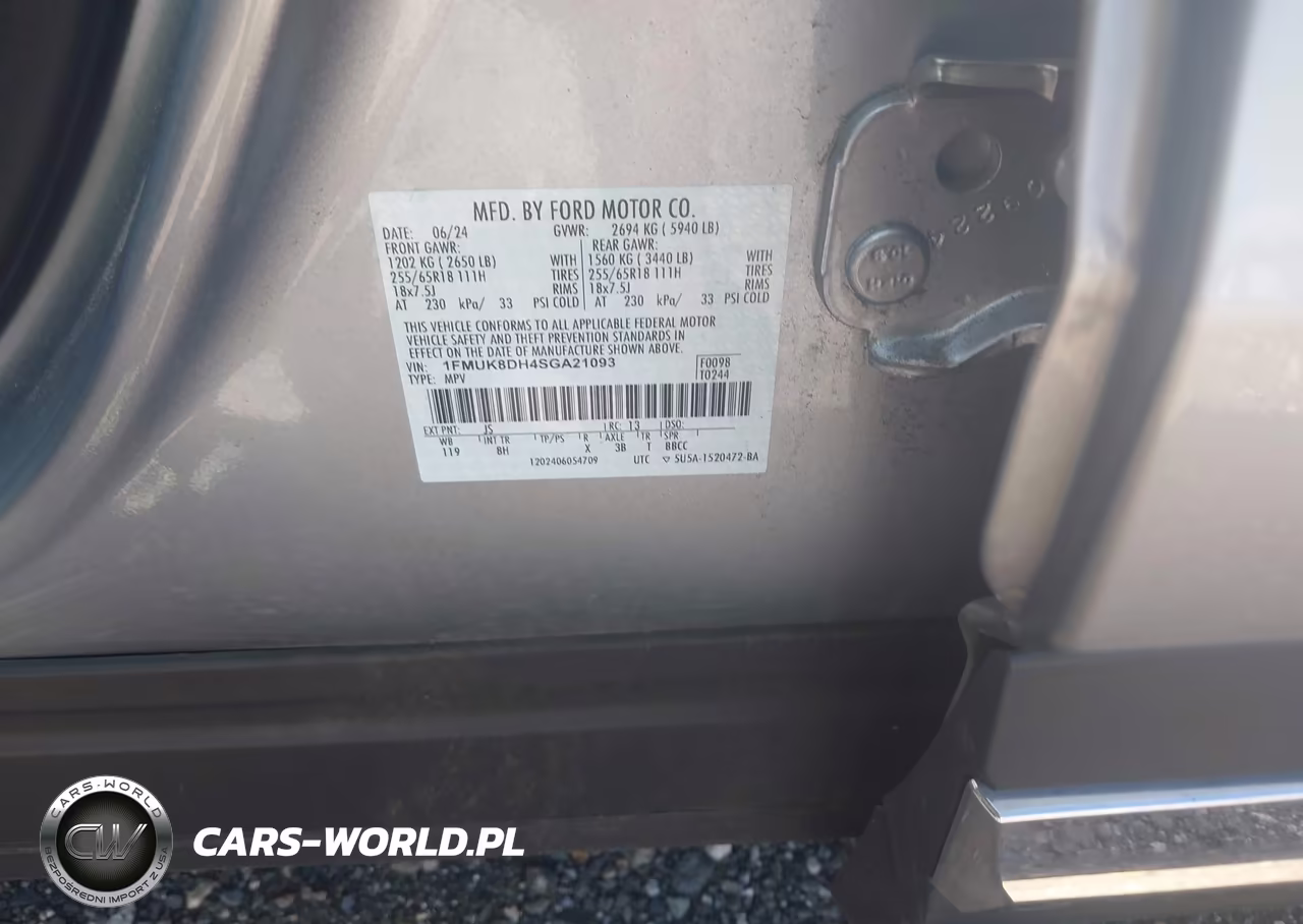 2025 Ford Explorer Active VIN:1FMUK8DH4SGA21093 - 9
