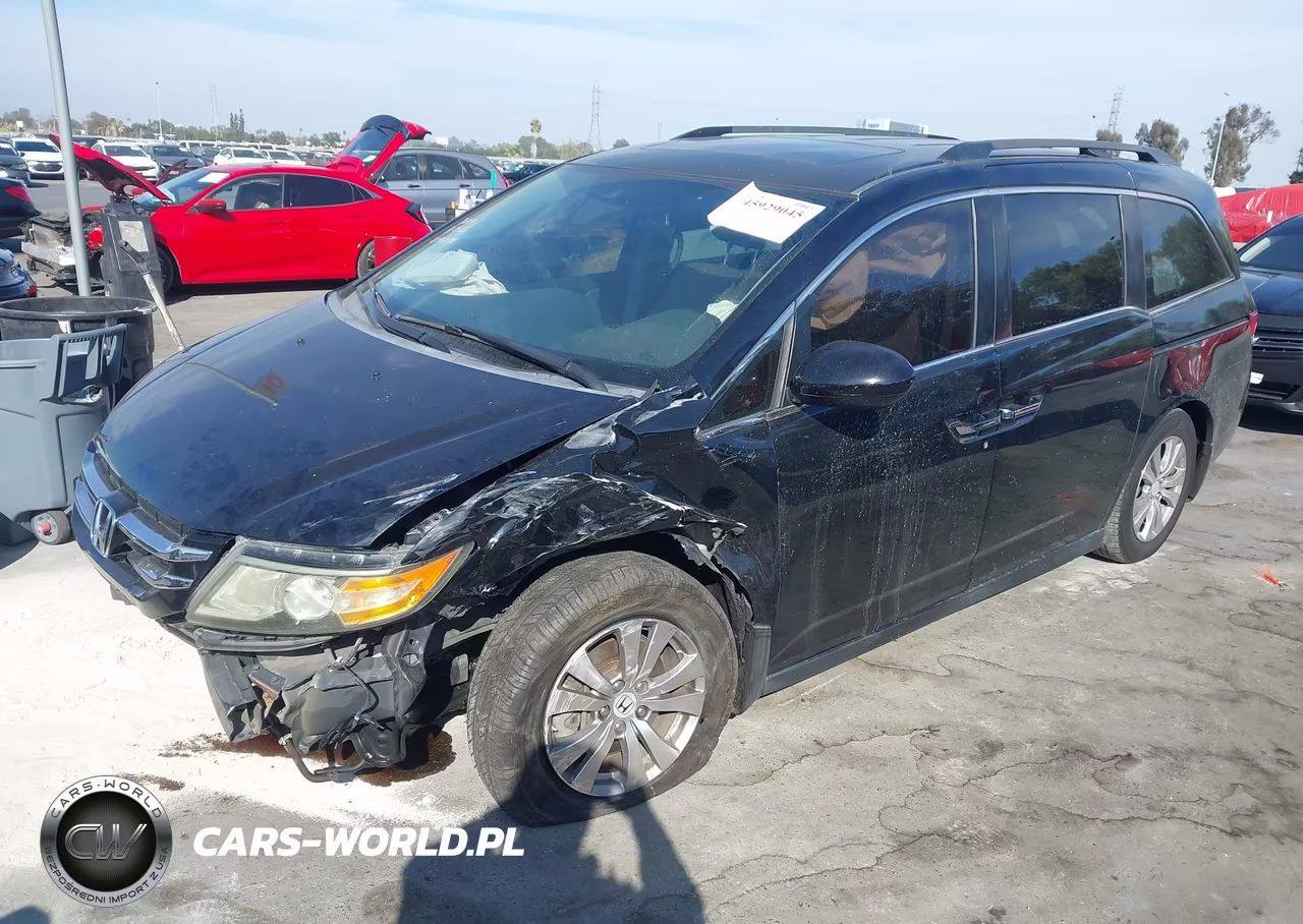 2016 Honda Odyssey Ex-L VIN:5FNRL5H65GB167812 - 2