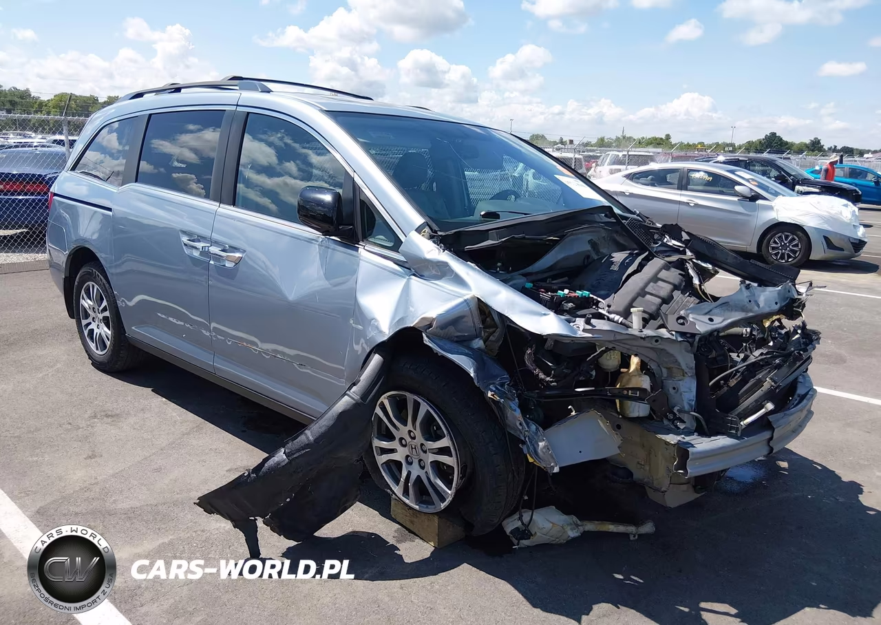 2013 Honda Odyssey Ex-L VIN:5FNRL5H69DB002647 - 1