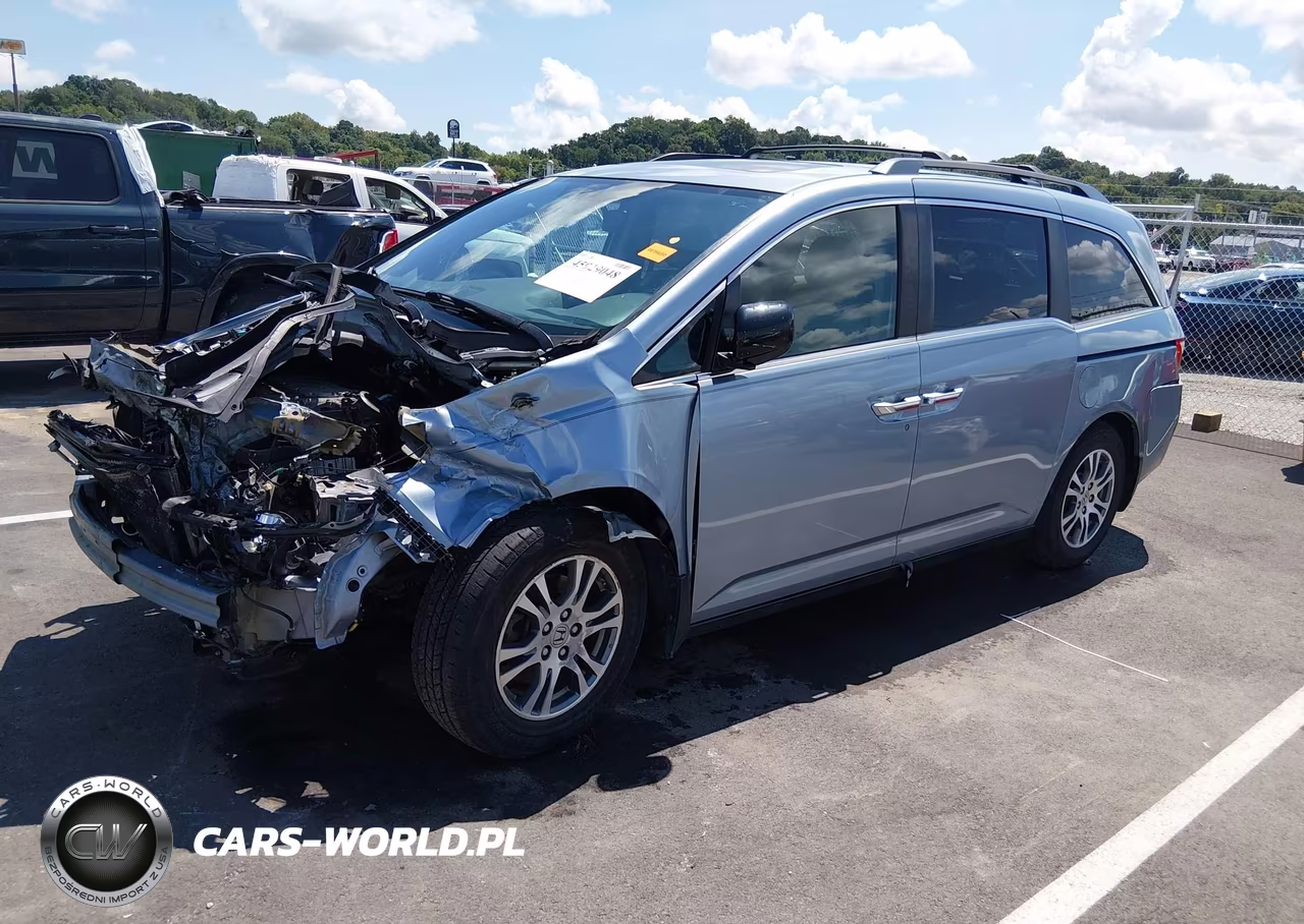 2013 Honda Odyssey Ex-L VIN:5FNRL5H69DB002647 - 2