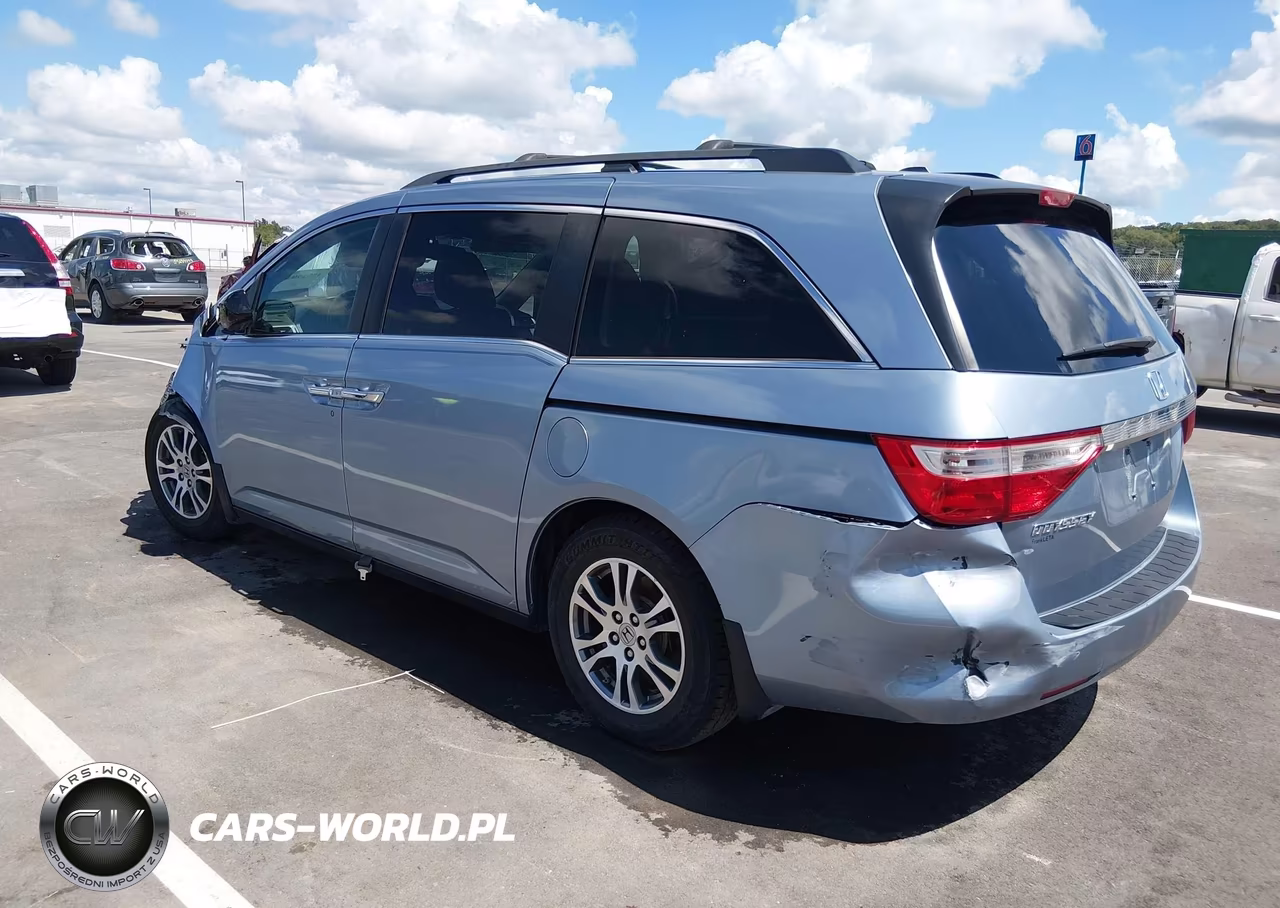 2013 Honda Odyssey Ex-L VIN:5FNRL5H69DB002647 - 3