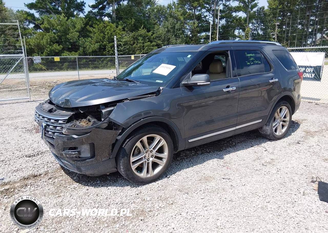 2017 Ford Explorer Limited VIN:1FM5K7F88HGD48195 - 2