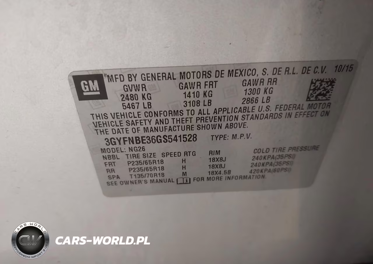 2016 Cadillac Srx Luxury Collection VIN:3GYFNBE36GS541528 - 9