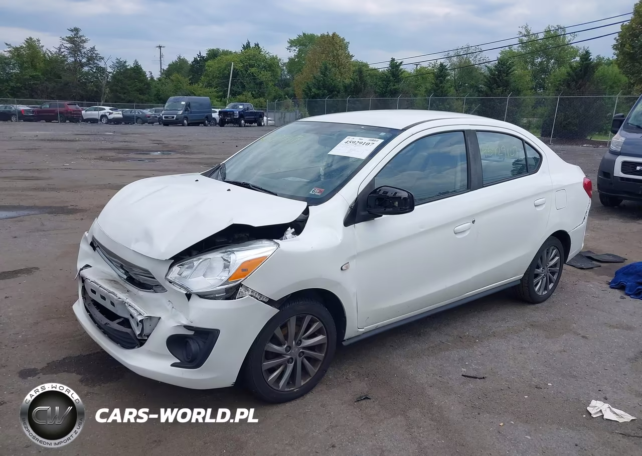 2019 Mitsubishi Mirage G4 Es VIN:ML32F3FJ4KHF09396 - 2