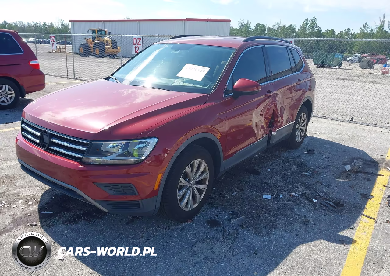 2018 Volkswagen Tiguan 2.0T Se-2.0T Sel VIN:3VV3B7AX3JM183440 - 2