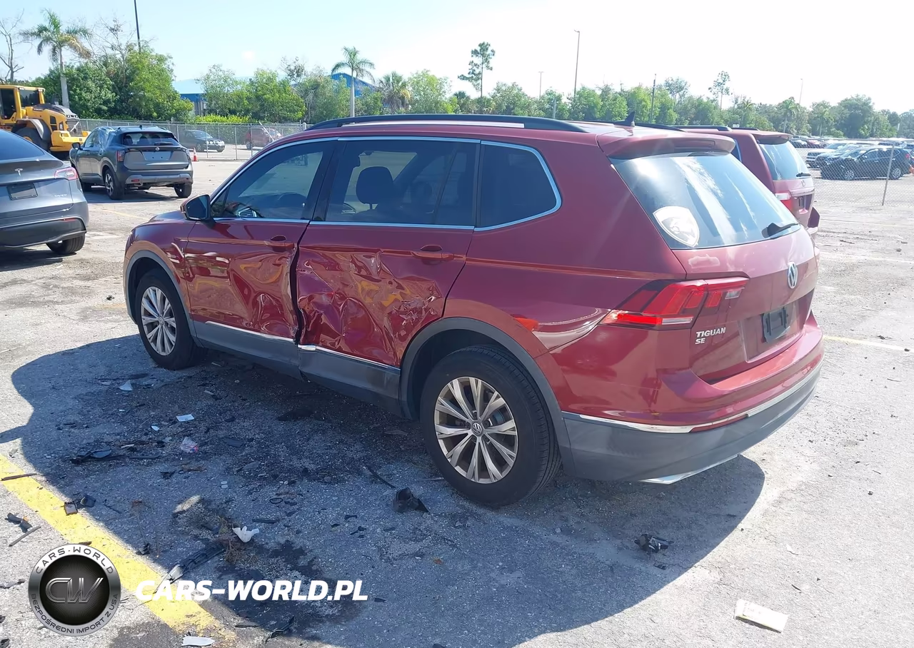 2018 Volkswagen Tiguan 2.0T Se-2.0T Sel VIN:3VV3B7AX3JM183440 - 3