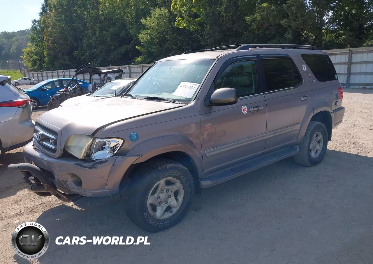 2001 Toyota Sequoia Limited V8 VIN:5TDBT48A31S015126 - 2