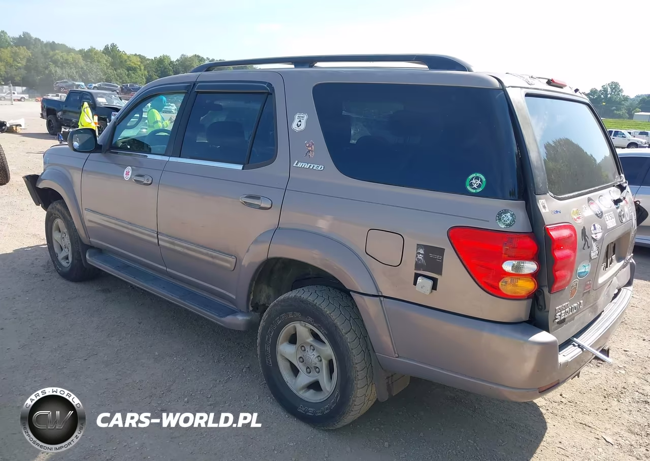2001 Toyota Sequoia Limited V8 VIN:5TDBT48A31S015126 - 3