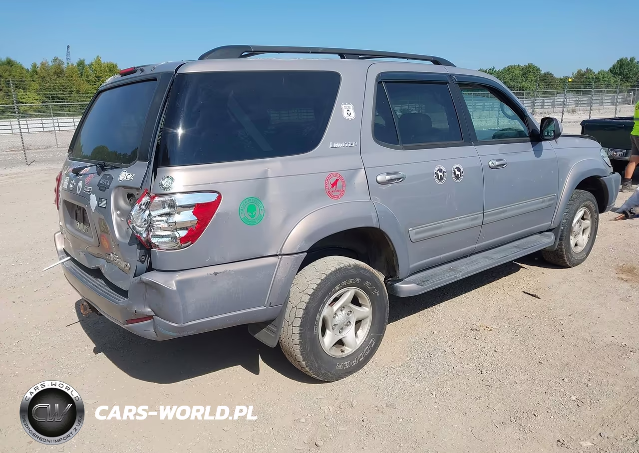 2001 Toyota Sequoia Limited V8 VIN:5TDBT48A31S015126 - 4