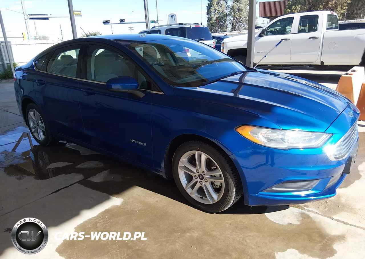 2018 Ford Fusion Hybrid S VIN:3FA6P0UU0JR273658 - 1