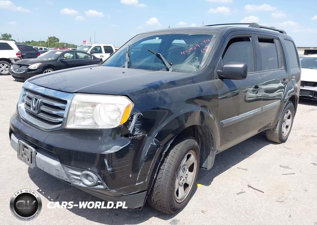 2012 Honda Pilot Lx VIN:5FNYF3H27CB035214 - 6