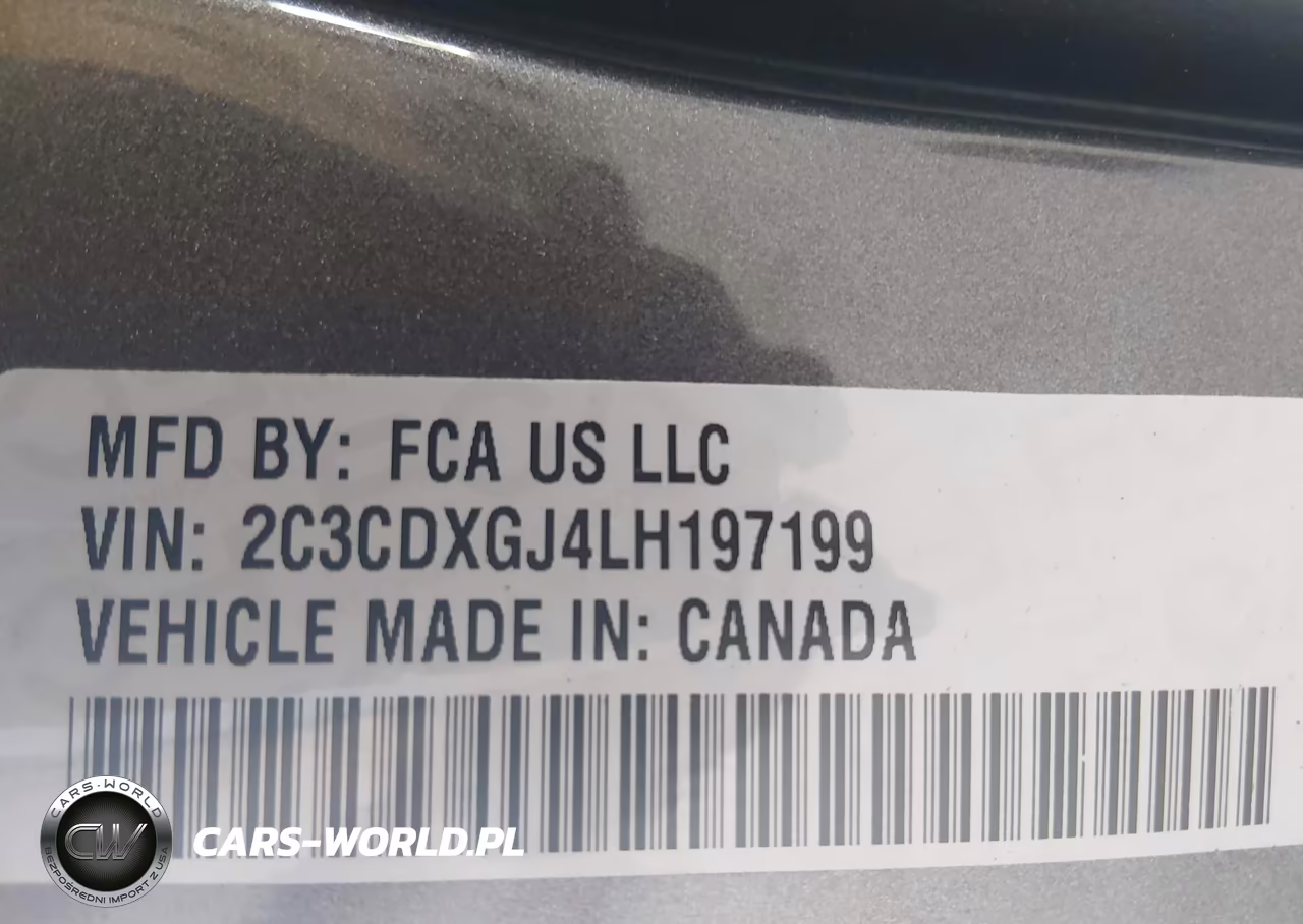 2020 Dodge Charger Scat Pack Rwd VIN:2C3CDXGJ4LH197199 - 9
