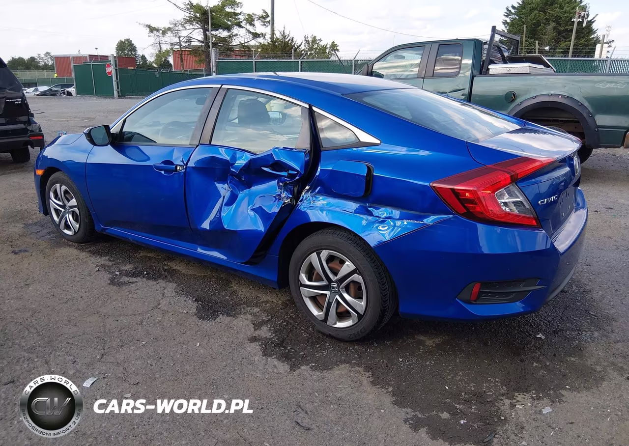 2016 Honda Civic Lx VIN:19XFC2F51GE023868 - 3