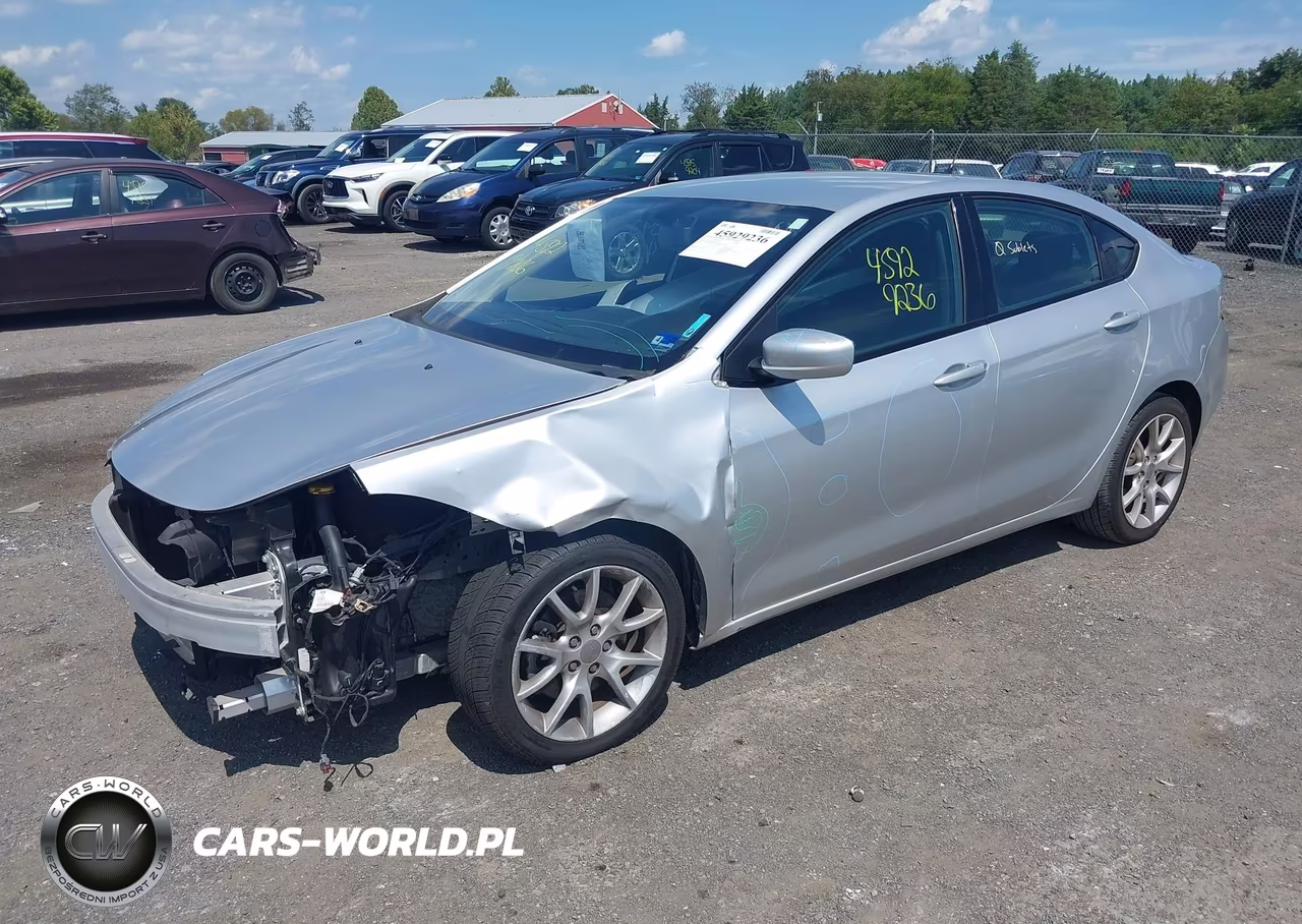 2013 Dodge Dart Sxt VIN:1C3CDFBA5DD339849 - 2