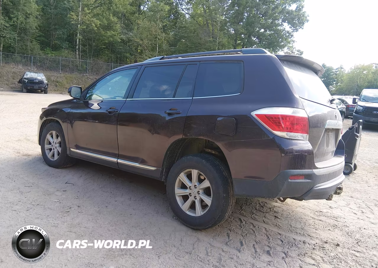 2012 Toyota Highlander Se V6 VIN:5TDBK3EHXCS144594 - 3