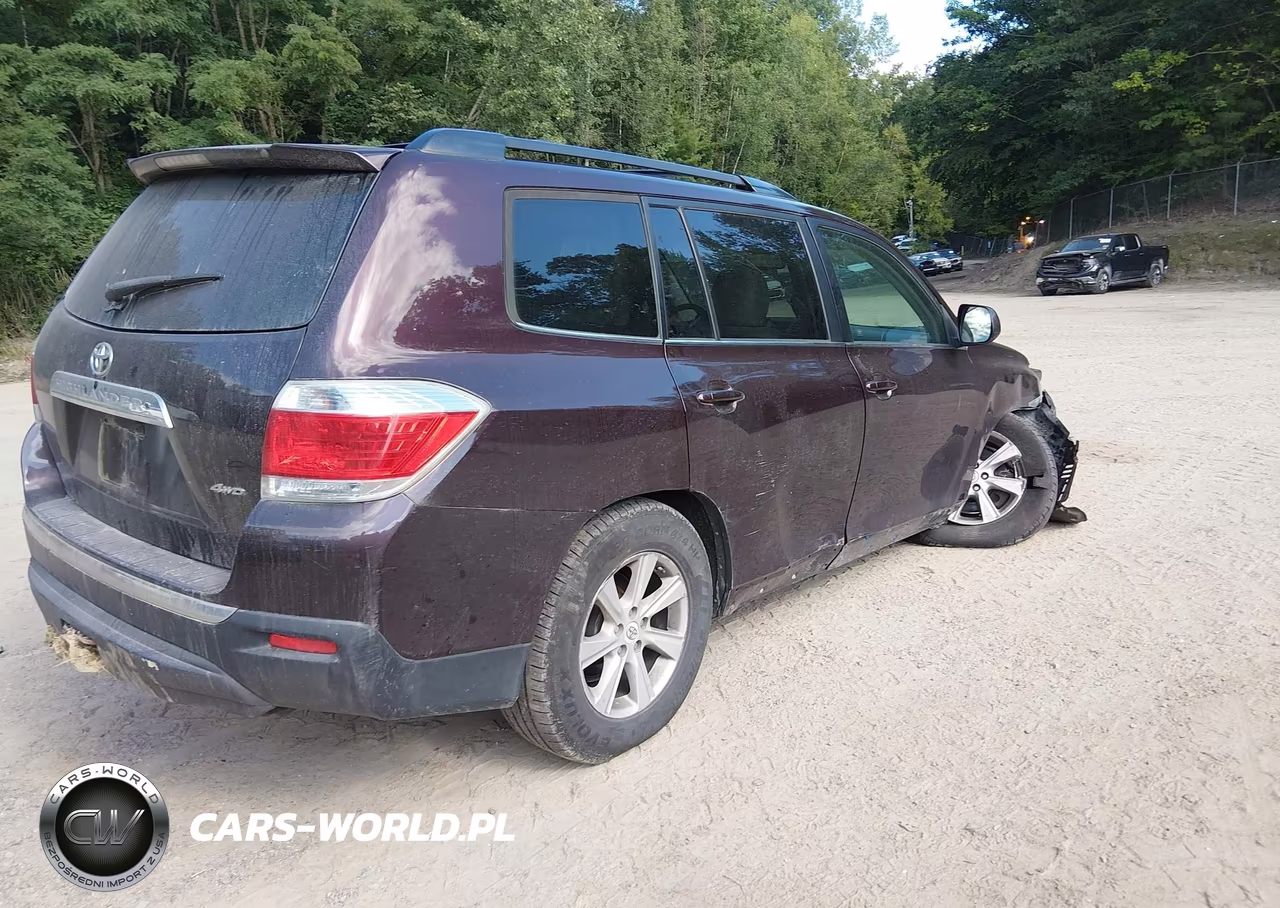 2012 Toyota Highlander Se V6 VIN:5TDBK3EHXCS144594 - 4