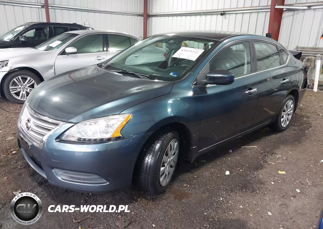 2014 Nissan Sentra Sv VIN:3N1AB7AP6EY323231 - 2