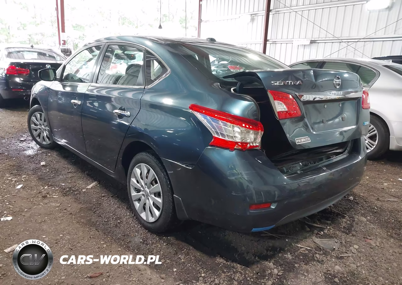 2014 Nissan Sentra Sv VIN:3N1AB7AP6EY323231 - 3