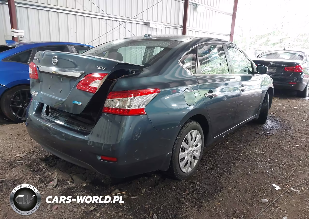 2014 Nissan Sentra Sv VIN:3N1AB7AP6EY323231 - 4