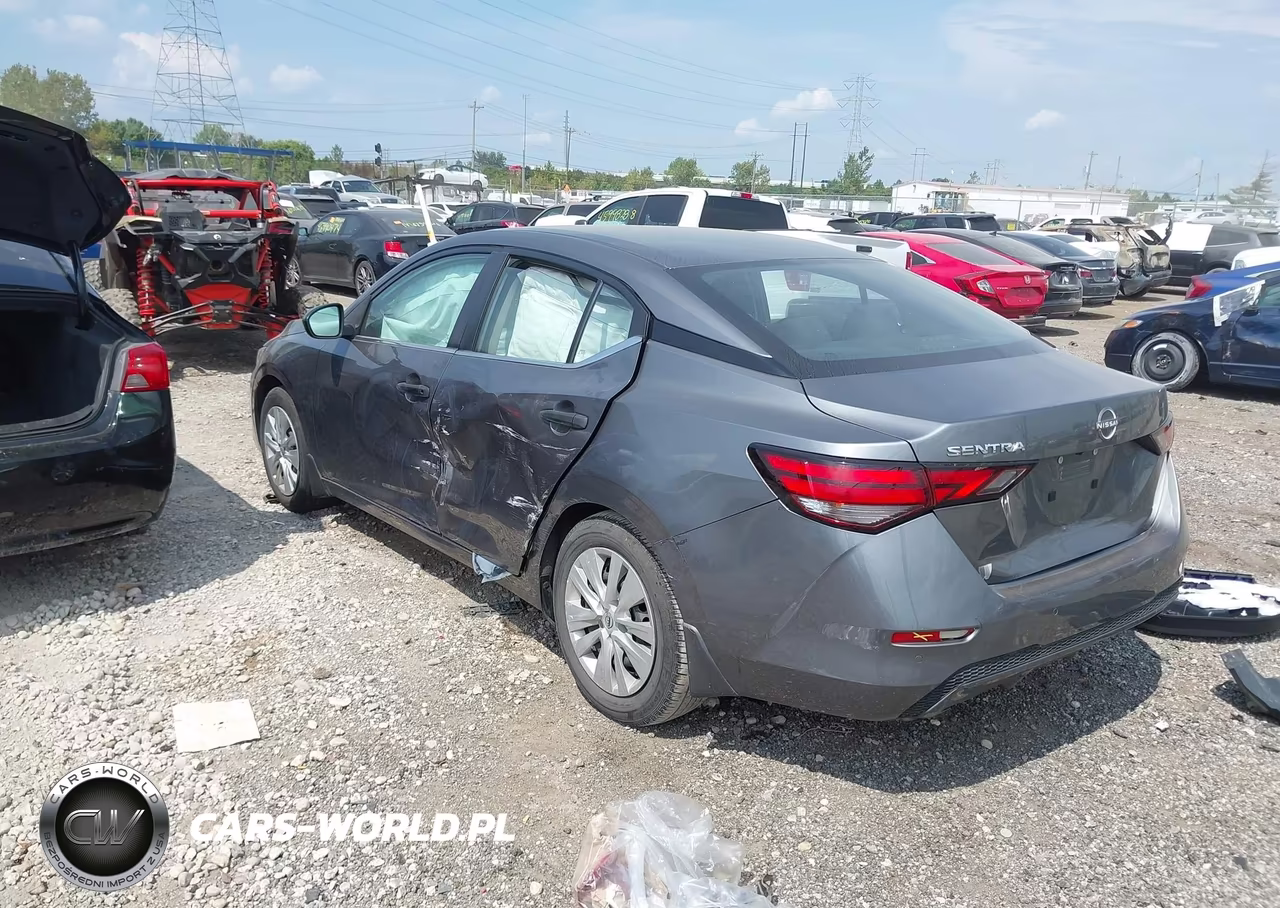 2024 Nissan Sentra S Xtronic Cvt VIN:3N1AB8BV6RY305921 - 3