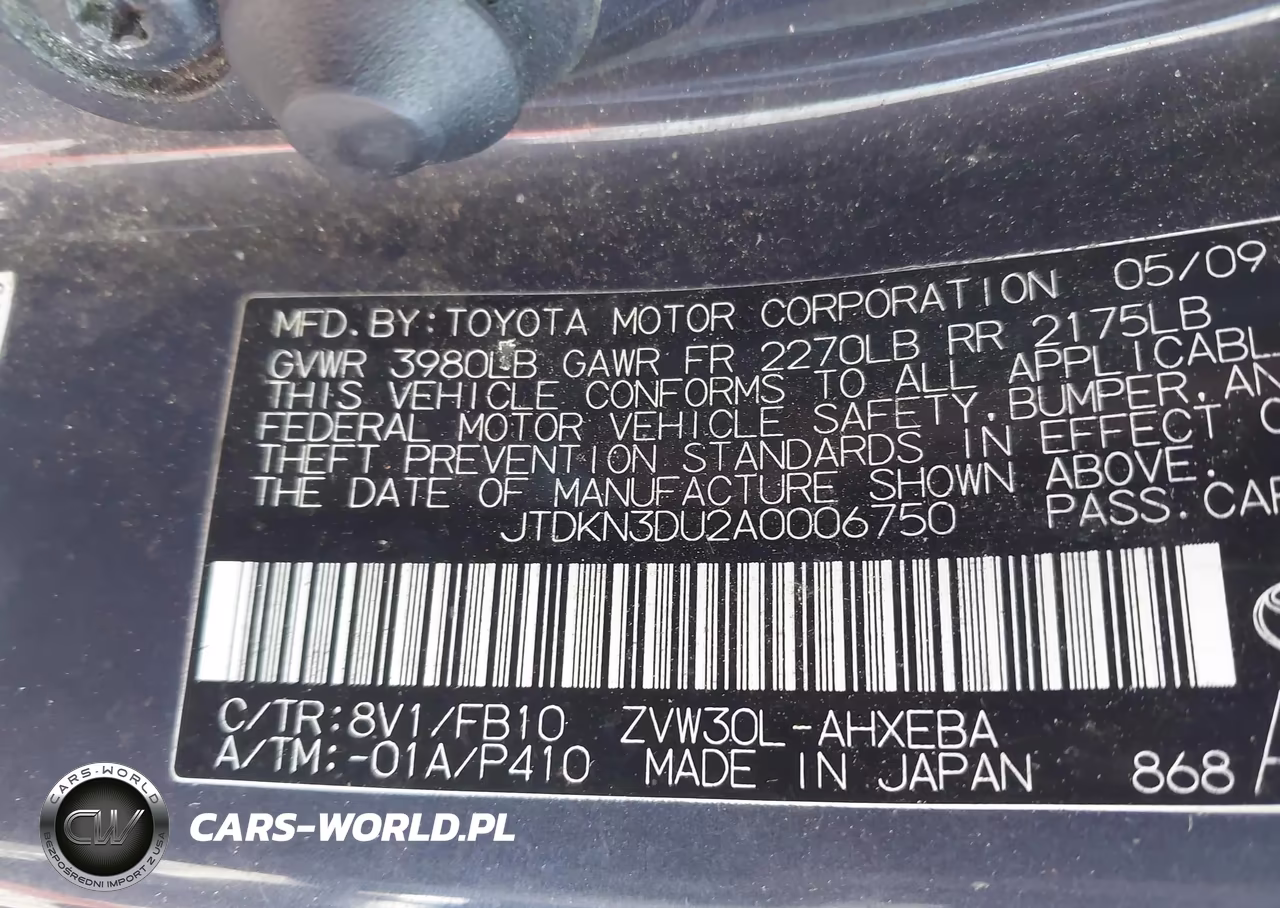 2010 Toyota Prius Ii VIN:JTDKN3DU2A0006750 - 9
