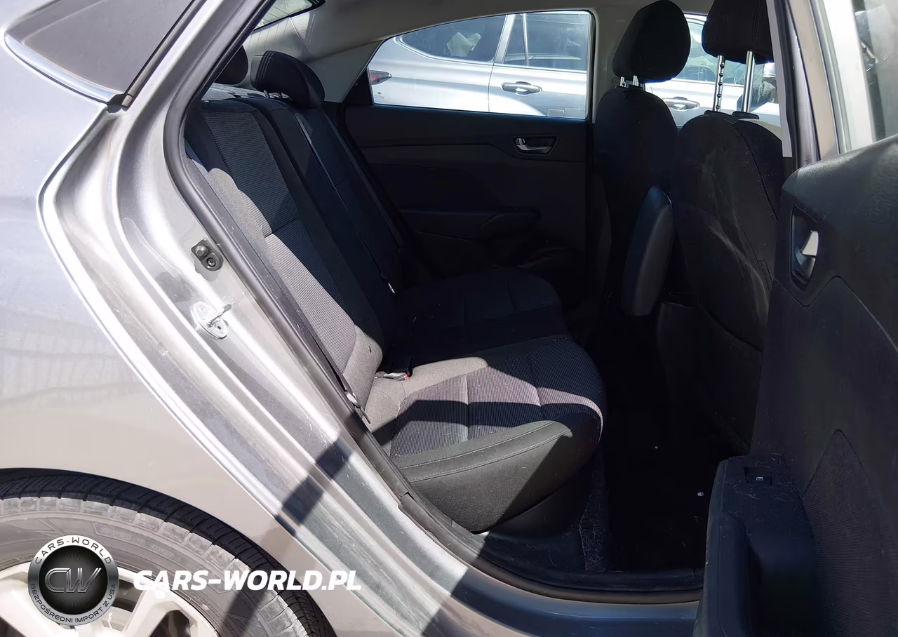 2022 Hyundai Accent Sel VIN:3KPC24A60NE175218 - 8