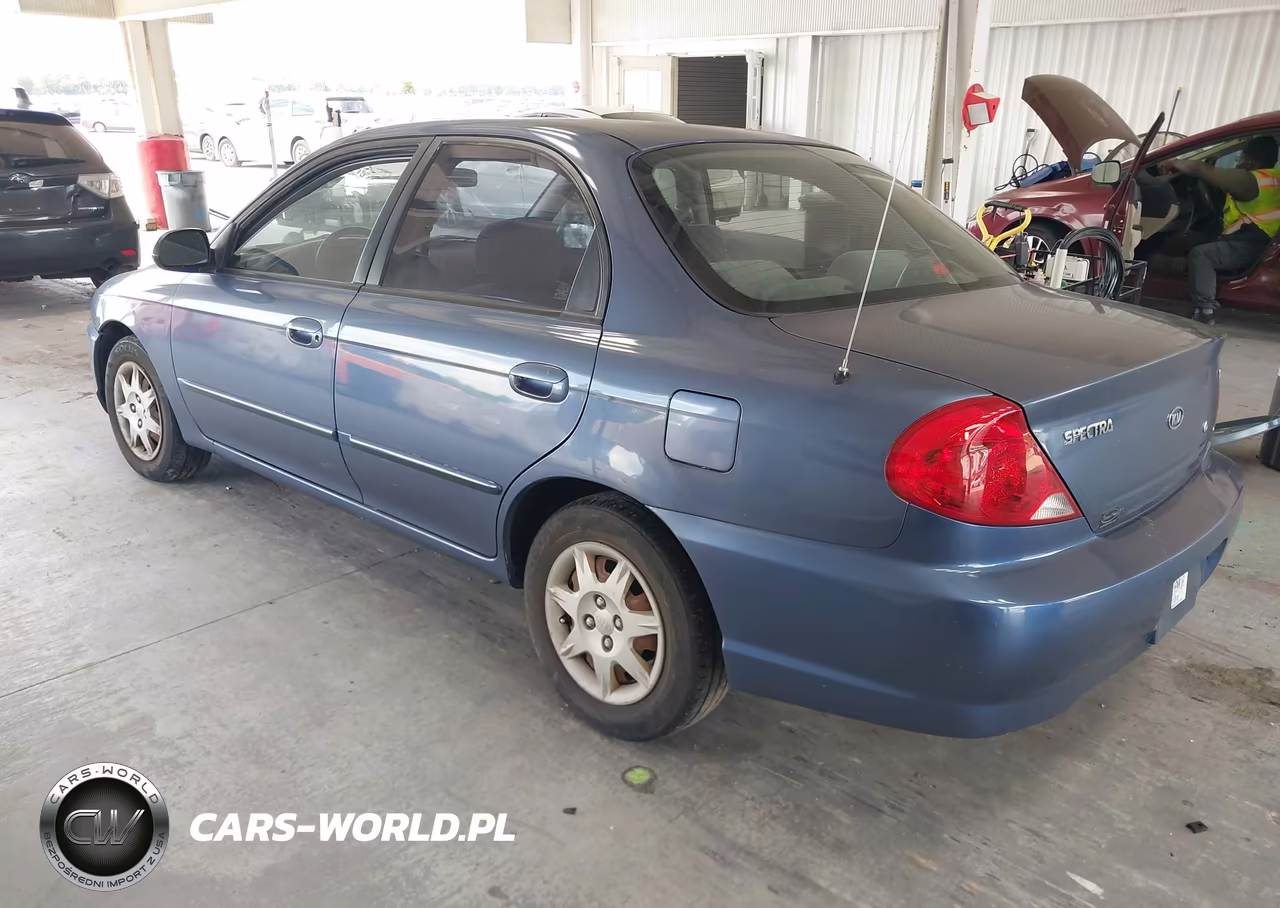 2003 Kia Spectra Ls VIN:KNAFB121435213005 - 3