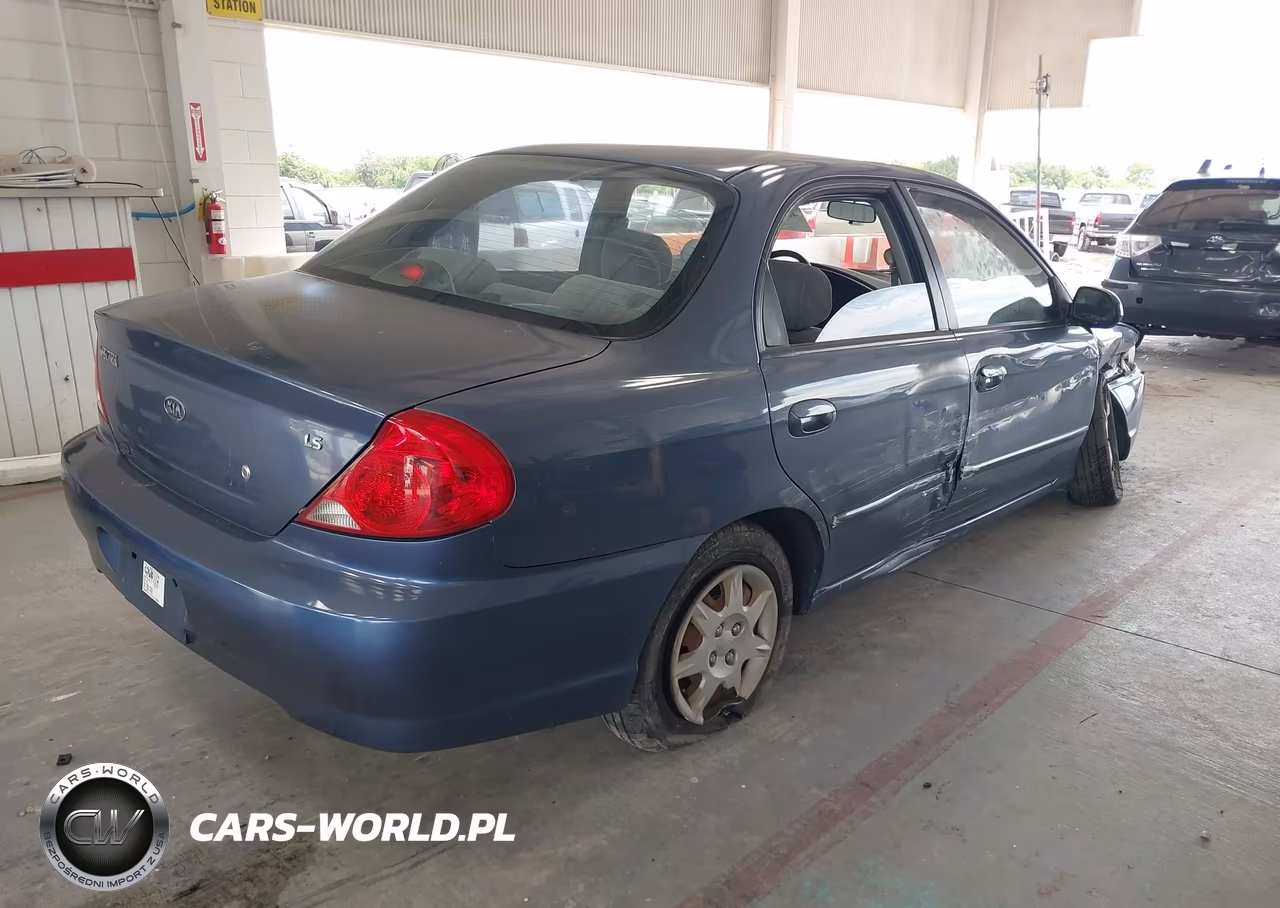 2003 Kia Spectra Ls VIN:KNAFB121435213005 - 4